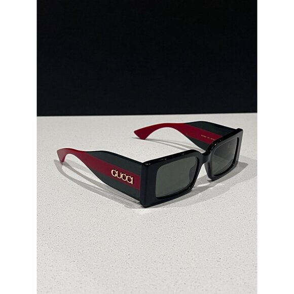 Gucci Pop Web GG1860S rectangular sunglasses NEW - Picture 4 of 10